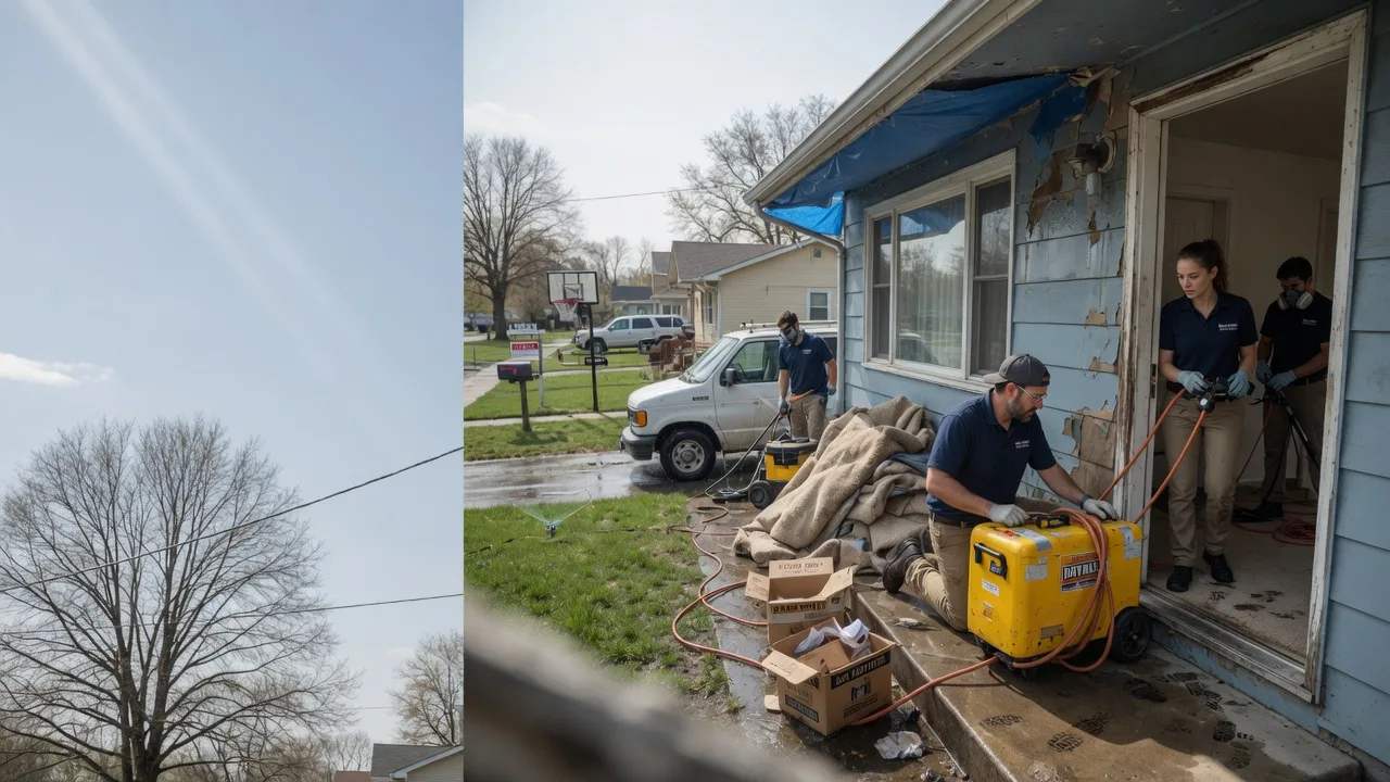 Basement Flood Cleanup in Haviland, KS near me